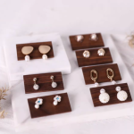 Jewelry display stand Walnut