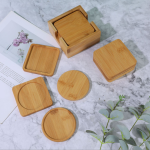 Bamboo coasters walnut coasters beech coasters rose wood coasters - Image 5