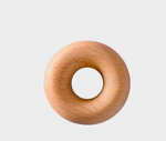 Wooden Donut clip - Image 2