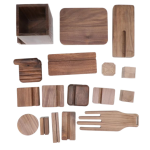 Walnut wooden base - Image 5