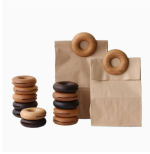 Wooden Donut clip