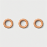 Sweet donut hanging clothes hook, solid wood wall hanging clothes hook, entrance hook, can be perforated, strong load-bearing row hook - Image 5