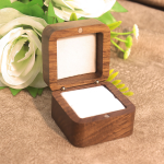 Wooden jewelry box for rings - Image 7