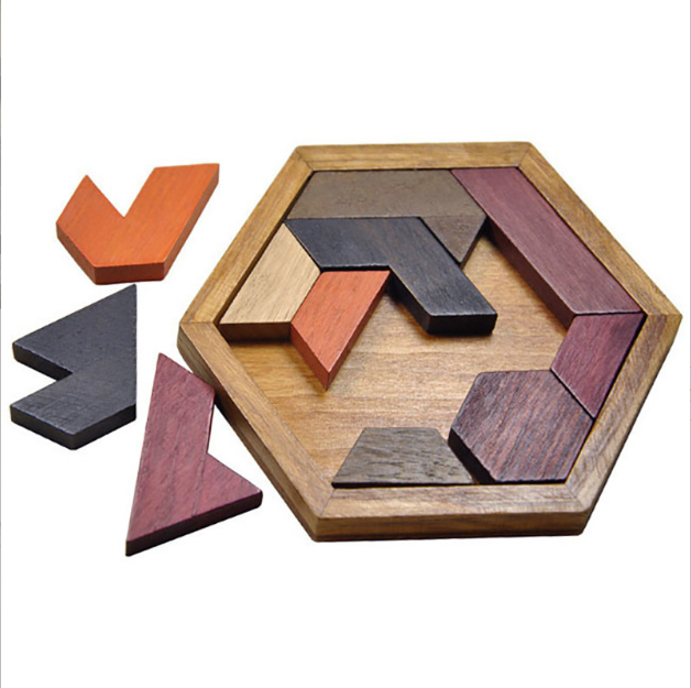 2 wooden puzzle - Image 1